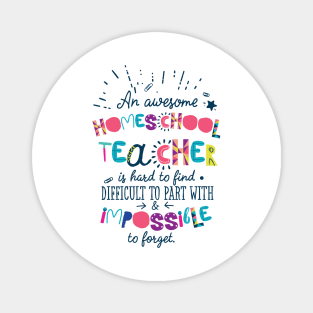 An Awesome Homeschool Teacher Gift Idea - Impossible to forget Magnet